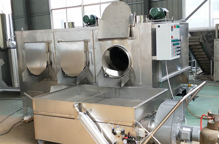 machine commerciale de torréfaction des arachides